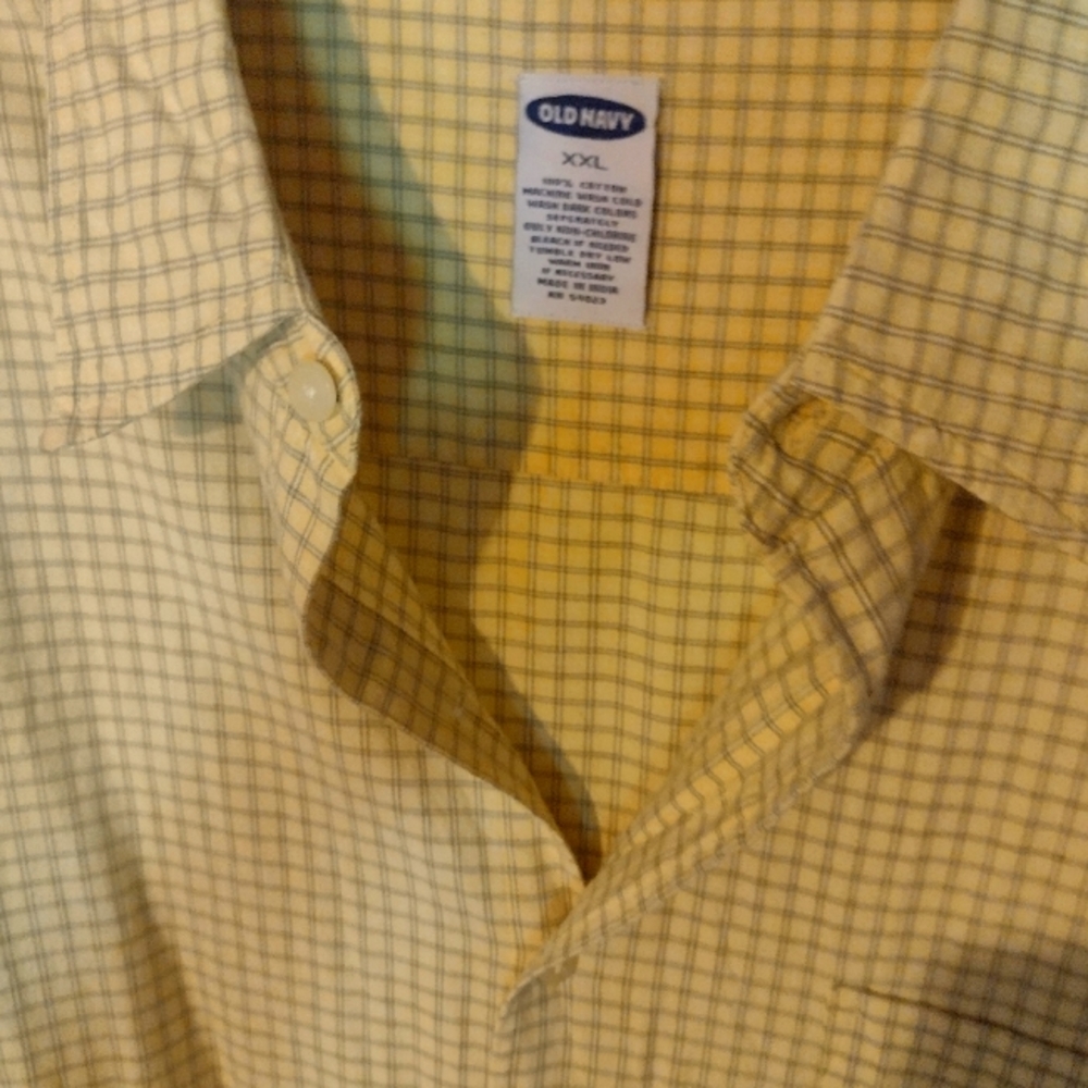 Old Navy Lt. Yellow Retro Shirt